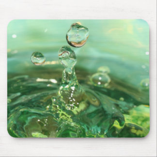 Green Splash Mousepad Muismat