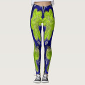Green Splotches  Leggings (Voorkant)