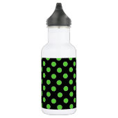 Green Spot Polka Dot Waterfles (Rechts)