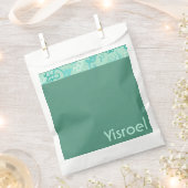 Green Squiggles upsherin pour sacs (Coupé)