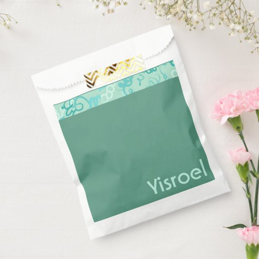 Green Squiggles upsherin pour sacs (Scellé)