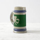 Green St Patricks Day, het hart van de Ierse Patty Bierpul (Voorkant links)