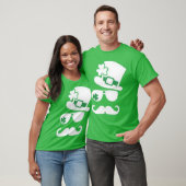 Green St. Patrick's Day Leprechaun Lucky Shamrock T-shirt (Unisex)