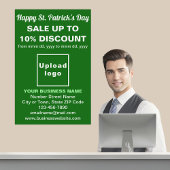 Green St. Patrick's Day Vente d'affaires Poster