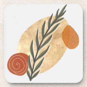 Green Stalk Boho Bier Onderzetter