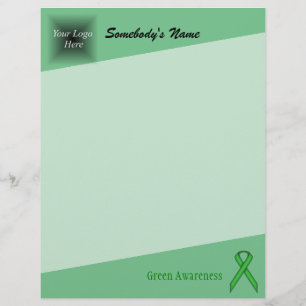 Green Standard Ribbon van Kenneth Yoncich