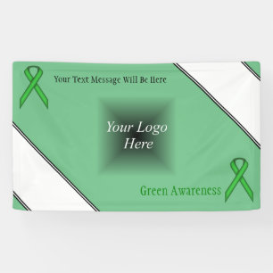 Green Standard Ribbon van Kenneth Yoncich Spandoek