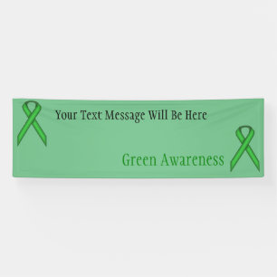 Green Standard Ribbon van Kenneth Yoncich Spandoek