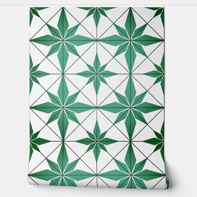 Green Star Behang (Afrollen)