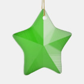 Green Star Holiday Ornament  3D uiterlijk (Rechts)