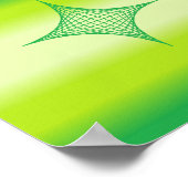 Green Star Poster (Hoek)