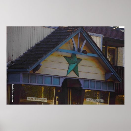 Green Star Poster (Voorkant)