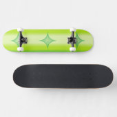 Green Star Skateboard (Horizontaal)