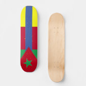 Green Star Skateboard (Voorkant)