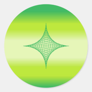 Green Star Stickers