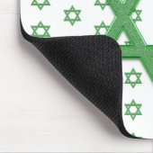 Green Star van David Seamless Muismat (Hoek)