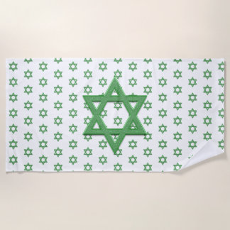 Green Star van David Seamless Strandlaken