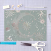 Green Starburst Tissuepapier (Craft)