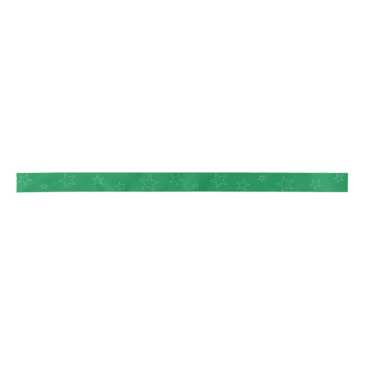 Green Stars Ribbon Lint (Voorkant)