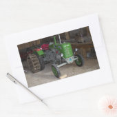 Green Steyr Tractor KL I Rechthoekige Sticker (Envelop)