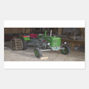 Green Steyr Tractor KL I Rechthoekige Sticker