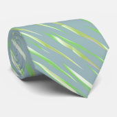 Green Streaks Stropdas (Opgerold)