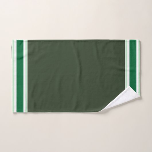 Green Stripe Bad Handdoek (Handdoek)