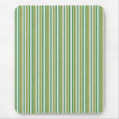 Green Stripes Glitter Muismat (Voorkant)
