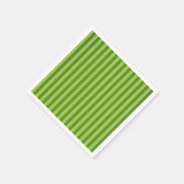 Green Stripes Kerstmis Servet (Hoek)
