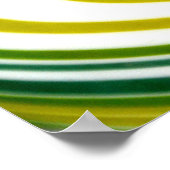 Green Swirl Canvas Print (Hoek)