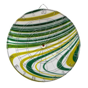 Green Swirl Dart Board Dartbord