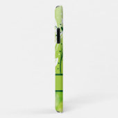 Green Swirly Leaves Brokeh Case-Mate iPhone Case (Achterkant/rechts)