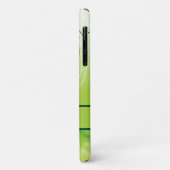 Green Swirly Leaves Brokeh Case-Mate iPhone Case (Achterkant/links)