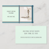 Green Tailor naaimachine Visitekaartje (Voorkant / Achterkant)