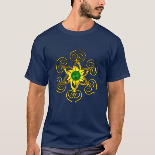 GREEN TALISMAN T-SHIRT (Voorkant)