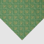 Green Tapestry Tissuepapier (Detail)