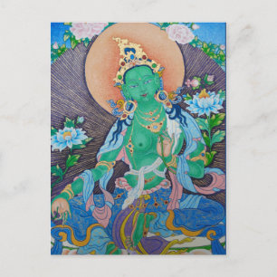 Green Tara Briefkaart
