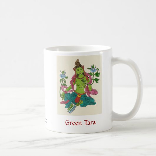 Green Tara Koffiemok (Rechts)
