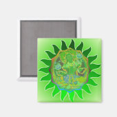 Green Tara Magnet Magneet (Voorkant / Achterkant)