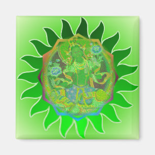 Green Tara Magnet Magneet