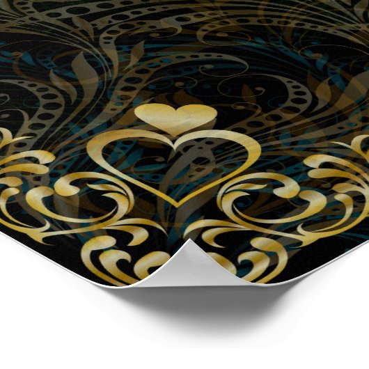 Green Tara Mantra - Bescherming tegen gevaren en s Poster (Hoek)