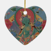 Green Tara Ornament (Achterkant)