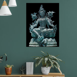 Green Tara Poster
