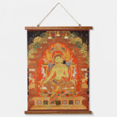 Green Tara Tibetan Buddhist Compassion Deity Hangend Wandkleed (Voorkant)