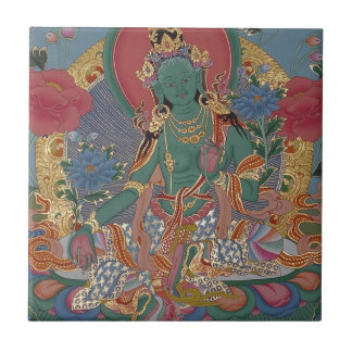 Green Tara Tile Tegeltje