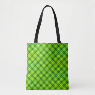 Green Tartan Checkered Plaid Pattern-57578 Draagtas