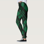 Green Tartan Pattern Leggings (Links)