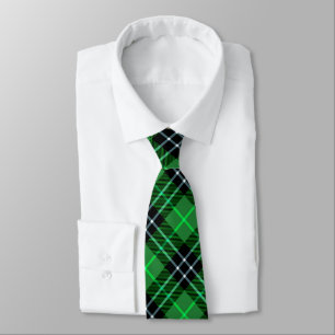 Green Tartan Scottish Plaid Stropdas