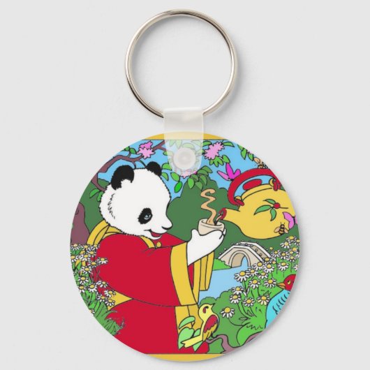 Green Tea Sleutelhanger (Voorkant)