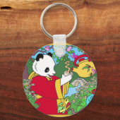 Green Tea Sleutelhanger (Voorkant)